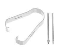 Operitacx 1 Ensemble Set de Remplacement de Pointes de Stylet pour Pointes Argentées Clip Améliorez Votre Expérience Écriture avec Accessoires Durables et Faciles à Installer