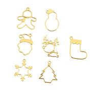 Operitacx 1 Jeu Moule Alliage De Cristal Diy Pour Noël De Moules Créatifs Pour Bijoux Artisanaux Incluant Petits Sapins Bonhommes De Rennes Et Plus Parfait Pour Uniques Et 35 Pièces