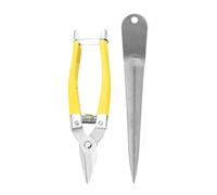 Operitacx 1 Jeu Outils de tissage du rotin outils menuisier outils menuiserie kit de vannerie matériel de réparation en osier entraver Ciseaux outil de réparation de panier en osier manuel