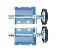 Operitacx 1 Paire Meuble Réglables Acier pour Armoire Accessoires de pour Meubles Protection du Sol