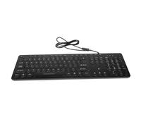 Operitacx 1 Pièce Clavier USB Filaire Ultra Mince à Rétroéclairage Clavier Pratique pour Ordinateur Style Élégant et Ergonomique pour Bureau et Gaming