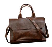 Operitacx 1 Pièce Sacoche Cuir PU pour Homme Sacoche de Voyage pour Ordinateur Portable à Bandoulière Multifonctionnel pour Activités Professionnelles et Loisirs