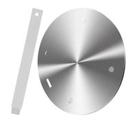 Operitacx 1 Set Plaque D'adaptation pour Induction en Acier Inoxydable Diffuseur de Chaleur pour Plaque de Cuisson Induction et Gaz Chauffage Rapide et Uniforme