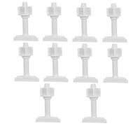 Operitacx 10 ensembles Vis et Boulons de Fixation pour Siège de Toilette Matériaux Durables Montage et Stable Accessoires Universels pour Cuve Wc Réparation