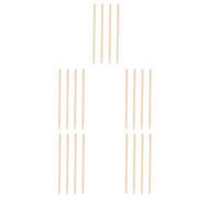 Operitacx 10 Paires Baguettes de Batterie 5a en Bois Beige, Standard, pour | Lot, Prise Confortable, Jouabilité, Adaptées à Divers Tambours, Accessoires D’équipement