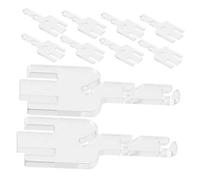 Operitacx 10 Pièces Adaptateurs Tendeur de Fil pour Machines à Tricoter de Tension des Pertes de Fil Compatible Addi King Express Accessoires de Rechange Polyvalents
