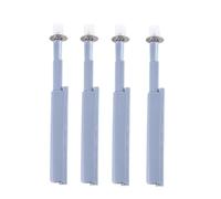 Operitacx 10 Pièces Amortisseur Aimanté pour Porte Armoire Système Push To Open avec Tampon Collision Durable avec Vis de Montage et Fermeture Silencieuse pour Meubles