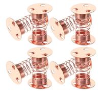 Operitacx 10 Pièces Bases à Ressort pour Poupées Bord de Accessoires DIY pour Base Élastique Conception Décorative Multi Usage