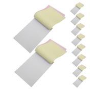 Operitacx 10 Pièces Bloc Notes sans Papier Kraft Volets Pages pour Prise de Notes Bureau Commandes et Financier
