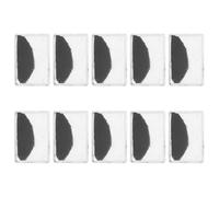 Operitacx 10 Pièces Boîte de Limaille de Fer Magnétique pour Démonstration de Champ Magnétique, Outil Pédagogique de Physique Éducatif, Kit Scientifique Portable pour Cours et Expériences