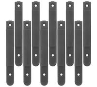 Operitacx 10 Pièces Boucle de Barrière pour Poteaux, Clip de Sangle