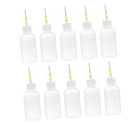 Operitacx 10 pièces Bouteilles Applicatrices Plastiques pour Projets de Collage Flacons Pipette et Durables Outils Pratiques pour Artisanat et Réparations