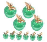 Operitacx 10 Pièces charmes de porte-clés bijoux breloque fruit Charme porte-clés Ornement suspendu pendentif noel goodies noel breloques pour bracelets charmes de boucle d'oreille