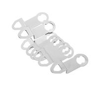 Operitacx 10 pièces Crochets Métalliques pour Horloge Murale Accessoires Compatibles avec Mécanisme Quartz Accroche-réparation Rapide pour Horloges Maison et Bureau