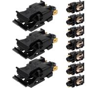 Operitacx 10 Pièces Interrupteur Thermique de Bouilloire Électrique 16a | Pièce de Réparation, Arrêt Automatique à Surchauffe, Plastique Cuivre, Usage Maison, la Cuisine