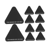 Operitacx 10 Pièces Lot de Autocollants Avertissement Surface Chaude Indicateur Visuel de Température Protection Mains Adhésion Forte et pour Objets Chauds