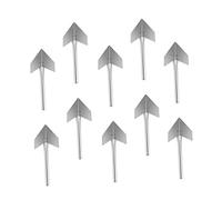 Operitacx 10 Pièces Truelles pour Coins Outils de Réparation Rénovation Élimination de Excès de Mortier pour Coins Parfaits