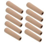 Operitacx 10 Pièces Tubes Papier Kraft pour de Fil Tubes de Rangement Renforcés pour Fils à Broder Compatibles avec Machines à Enrouler la Laine et Accessoires de Tricot DIY