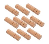 Operitacx 10 Pièces Wooden Peg People For Painting Natural Wood Peg Dolls DIY Crafting Figures For And Home Decoration