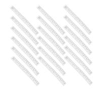Operitacx 100 Pièces Disposable Paper Measuring Tape Double-sided Accurate Body Measurement Rulers For Tailoring Crafting