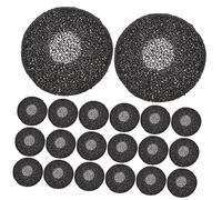 Operitacx 100 pièces Embouts Écouteurs Mousse Coussinets Remplaçables Confortables Durables Noir pour Oreillettes