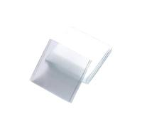 Operitacx 100 pièces Lamelles Couvre-Objet Carrées pour Microscope Optique Accessoires Microscope Verre de Couverture pour Observation Précise
