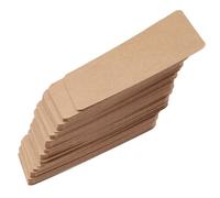 Operitacx 100 pièces Lot de Cartes Vierges Épaisses à Double Face Cartes à Jouer Personnalisables pour Étudiants Notes Messages et Bricolage Papier Kraft Robuste pour Écriture et Dessin