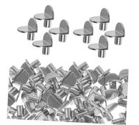 Operitacx 100 pièces Supports Étagère pour Cabinet Taquets Robustes et Durables de Rechange pour Meubles et Bibliothèques Fixation et Capacité de Charge Élevée