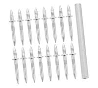 Operitacx 101 Pièces Clous Double Tête Sans Marque pour Plinthe Lot de Clous Invisibles à pour Installation Facile Placoplâtre