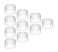 Operitacx 10pcs Bouchons à Secouer en Résine Pc, Couvercles Résistants et Étanches pour Shaker à Cocktail, Adaptés aux Bocaux Mason, pour Cafés et Gyms