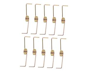 Operitacx 10pièces Ressort De Remplacement Inoxydable Pour Machine à Laver De Rechange Pour Porte De Sèche-linge Charnière Suspension Accessoires