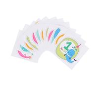 Operitacx 12 Pièces Autocollants de Jalons pour Bébés Décoratifs pour Photos de Nouveaux Souvenirs Mensuels et Accessoires de Maternité