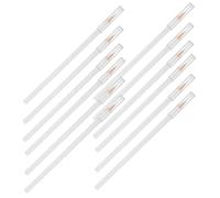 Operitacx 12 Pièces Crayons à Tissu Blancs Marqueurs de Couture Effaçables Stylo à Encre Disparaissante pour Tissus Variés Marquage Précis pour Couture Quilting et Broderie DIY
