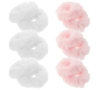Operitacx 12 Pièces Élastiques à Cheveux en Fourrure Fausse, Duveteux, Lot, Confortables, Coiffure sans Dommage, pour Filles et Femmes, École, Début D’automne