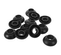 Operitacx 12 Pièces Paniers Ronds pour Bâton de Randonnée, Accessoires | Remplacement 3,30x3,30x1,40cm, Installation Rapide, Stabilité