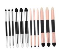 Operitacx 12 Pièces Stylo Éponge Double Tête Lavable pour Artistes Outil de Mélange Réutilisable pour Croquis et Correction de Détails Kit de Doré Argenté pour Ombres et Lumières