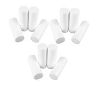 Operitacx 12 Pièces Tubes de Mousse Cylindriques Solides pour DIY Artistiques Tubes Polystyrène et Robustes pour Projets de Modélisation Décoration et Éducation