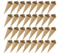 Operitacx 120 Cornets Confettis Mariage en Papier Solides et Décoratifs, Cônes de Pétales pour Mariage ou Shower, pour Confettis et Bonbons