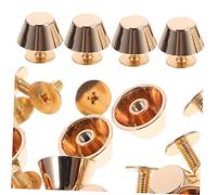 Operitacx 12pièces Clous Métalliques pour Sac à Main Vis pour Sac à Main Accessoires pour Conchos pour Cuir Bricolage pour Vis pour Pochettes Métalliques