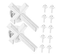 Operitacx 12pièces Lot De Broches Forme De Croix Accessoires Pour Vêtements Chapeaux Et Écharpes