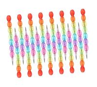 Operitacx 15 Pièces Crayons Empilables Colorés Crayons à Mine Non Affûtés pour Étudiants Fournitures Scolaires Pratiques et Novatrices