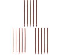 Operitacx 15 Pièces Pinceaux de Calligraphie Chinois, Bois Plastique | Absorption D’encre, Pointe Facile à Reformer, pour Pratique du Trait, Atelier D’art et Bureaux