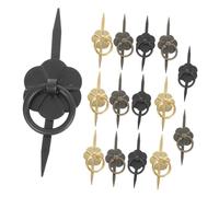 Operitacx 15 pièces Poignées de Tiroir Vintage Fer Rond Mini Poignées Robustes pour Meubles DIY Boutons Rustiques pour Cuisine Salle de Bain et Chambre