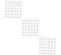 Operitacx 150 Pièces Boule Ronde D'anneau Couineur Pour Jouet Pour Chien Insert De Fabricant De Bruit De Poupée Hochets Secouer La Balle Chiot De Bébé Instrument De Musique Plastique Blanche