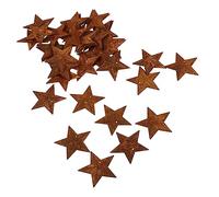 Operitacx 150 Pièces Pendentif Étoile à Cinq Branches Métal Diy Décorations Suspendues Rouillées Pendentifs De Fête Créatifs Et Romantiques Pour Accrocher Au Mur Ou Autre Part