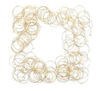 Operitacx 150pcs Breloques pour Bouteilles de Vin en Plaque Électrifiée Or, Marqueurs pour Lunettes Résistants la Déformation, Identifiant Verre pour Événements et Fêtes D'anniversaire
