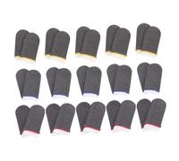 Operitacx 18 Paires Manchons Doigts Jeu Ultra-Fins Protection Anti-Transpiration et Antidérapante pour Écran Tactile Capote Doigts pour Gaming Accessoires Durables pour Couleur Aléatoire