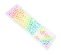 Operitacx 1Ensemble Capuchons de Clavier Mécanique Pbt Transparent Design et Lumineux pour Claviers de Jeu et Personnalisation