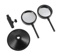 Operitacx 1ensemble Kit de Lentilles Concaves Optiques avec Support et Portable pour Expériences Physiques Éducatives Lumière Outil Apprentissage pour Étudiants et Garçon Fille