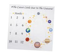 Operitacx 1Pièce Couverture De Photographie pour Toile De Fond Cartoon Couverture Mensuelle Réutilisable Et Facile à Nettoyer pour Capturer Souvenirs De Votre